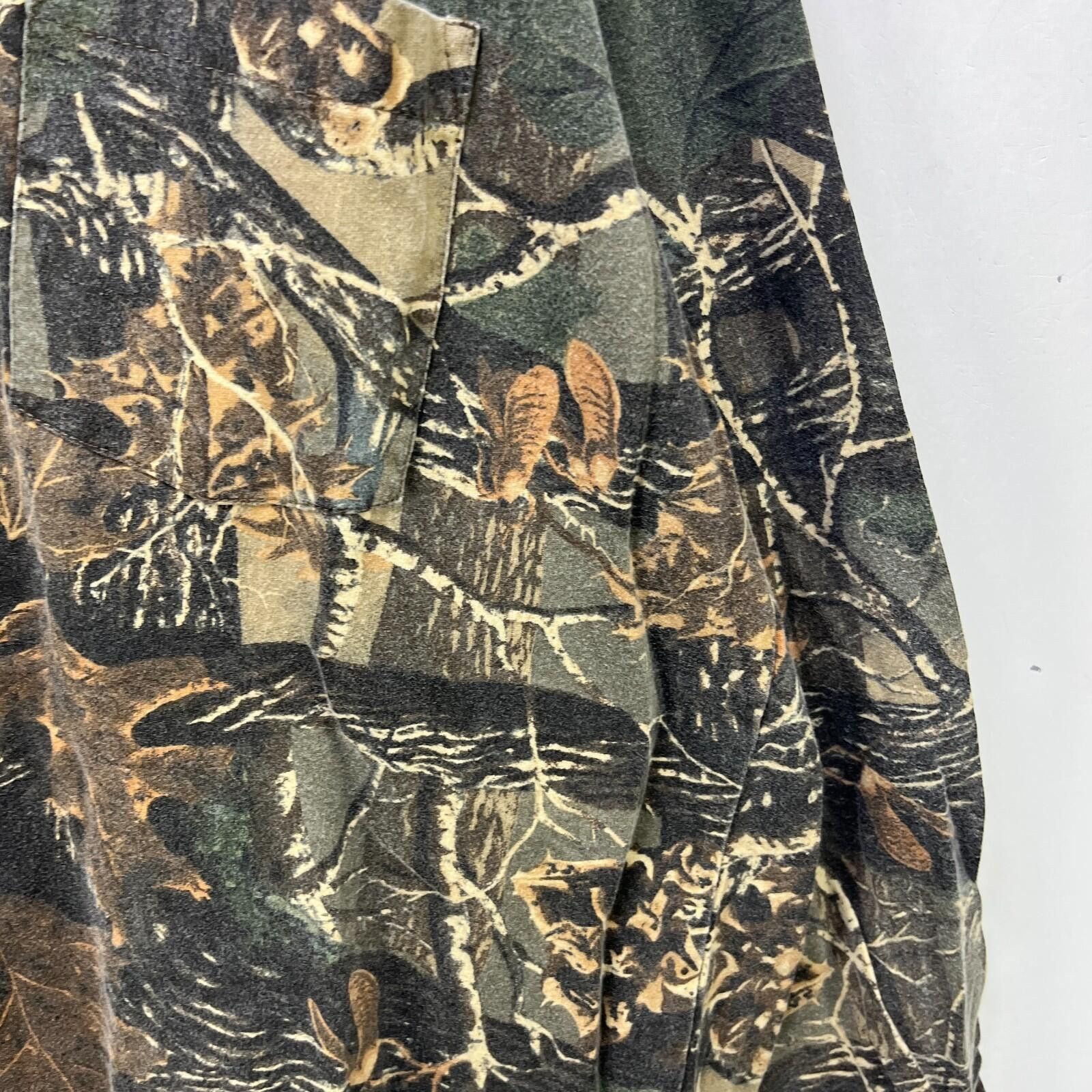 Cabelas Vintage Cabelas Realtree Camo Long Sleeve Shirt 2XL Size US XXL / EU 58 / 5 - 4 Thumbnail