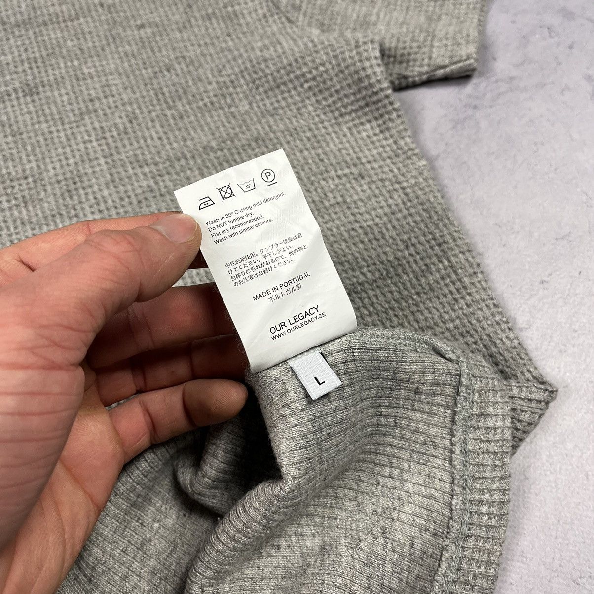 Our Legacy Rare Our Legacy spun sumo tee AW14 Size US L / EU 52-54 / 3 - 4 Thumbnail