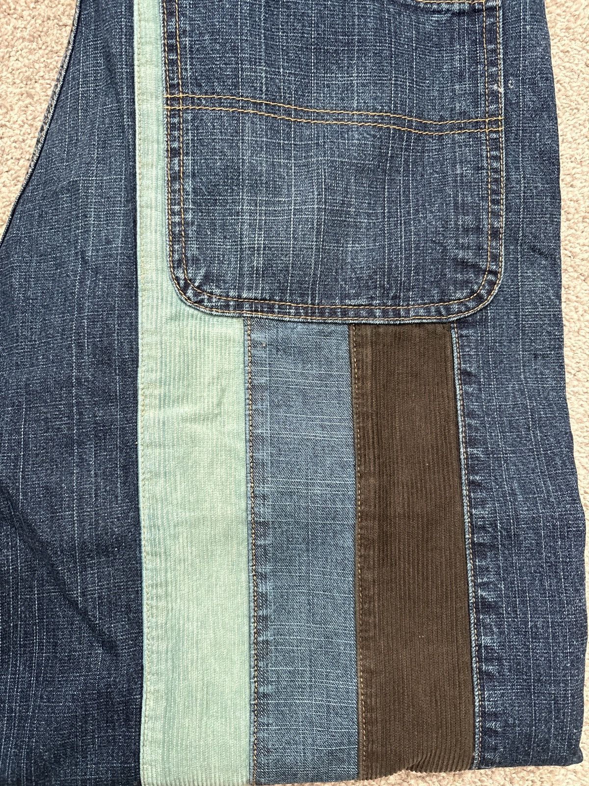 Japanese Brand 1 of 1 Noiz Jeans 2000s Custom Made Size US 33 - 4 Thumbnail