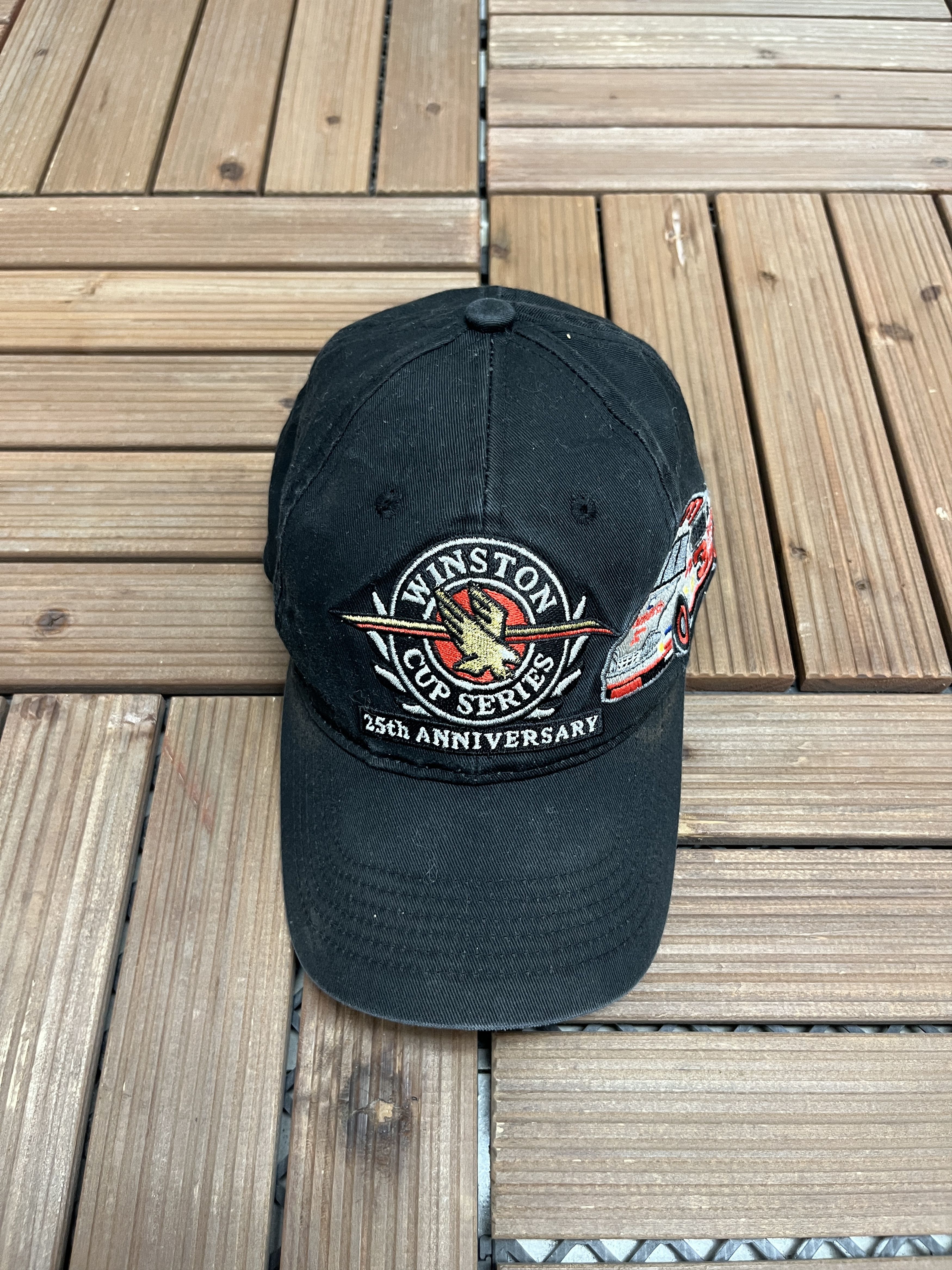 Vintage NASCAR Winston Cup Series 25th Anniversary Vintage Hat Cap Size ONE SIZE - 2 Thumbnail