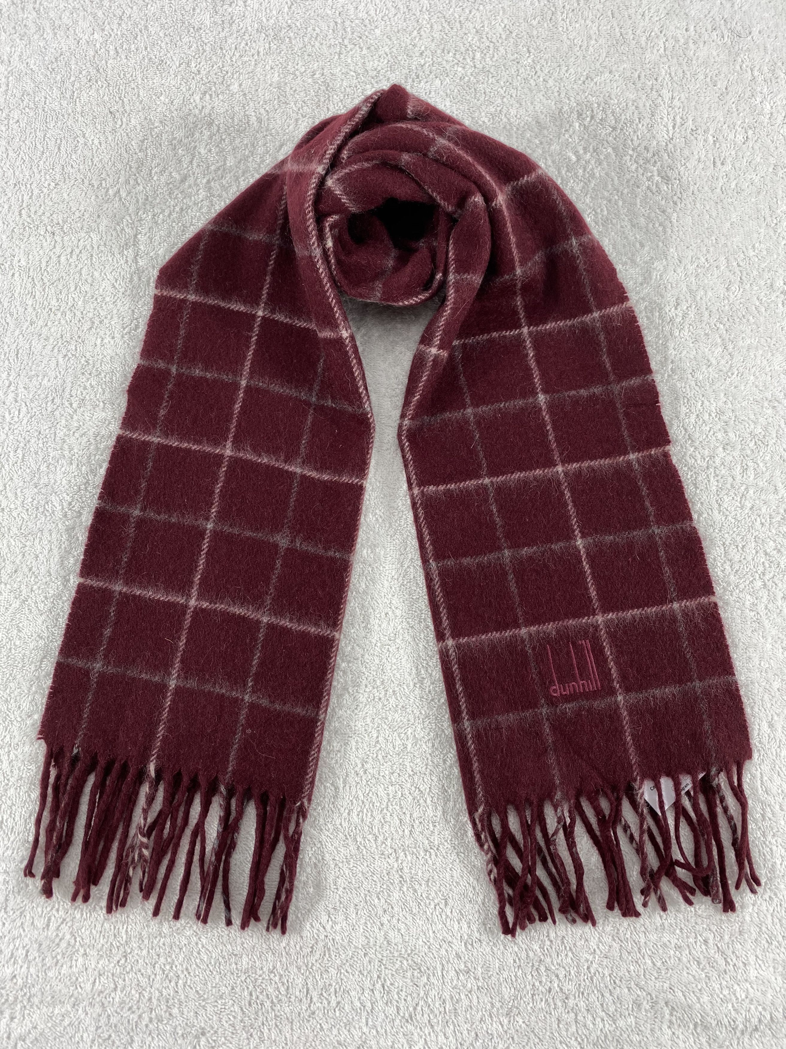 Alfred Dunhill Vintage Dunhill Scarf/Muffler/Neckwear MF714 Size ONE SIZE - 1 Thumbnail