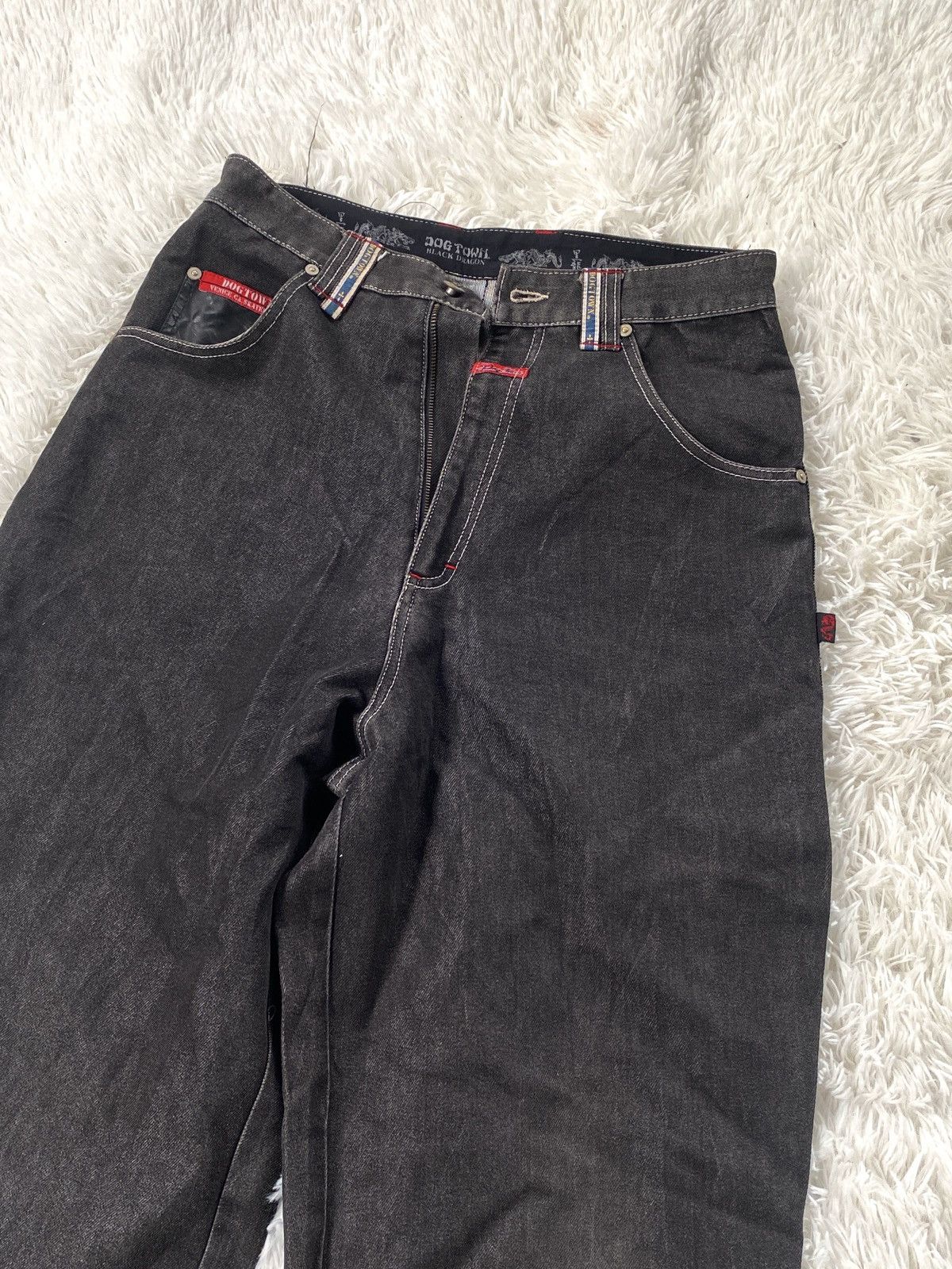 Dogtown 🔥SALE🔥 Vintage 90s Dogtown Black Dragon Baggy carpenter Size US 30 / EU 46 - 5 Thumbnail
