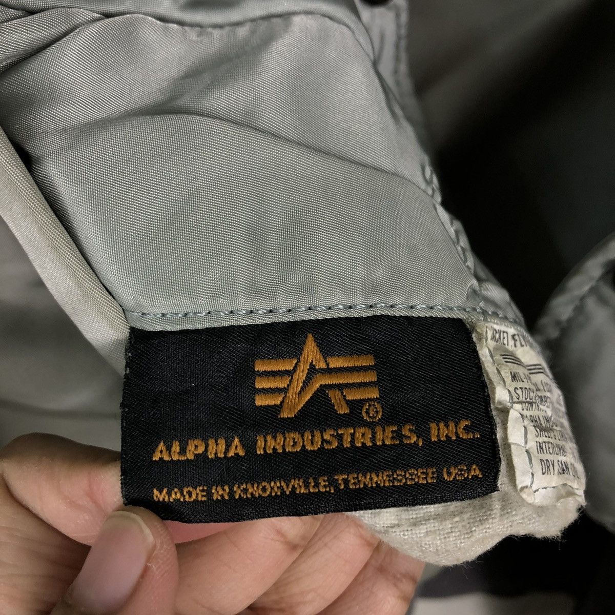 Vintage 🔥VINTAGE REVERSIBLE MA-1 BOMBER JACKET ALPHA INDUSTRIES Size US M / EU 48-50 / 2 - 23 Thumbnail