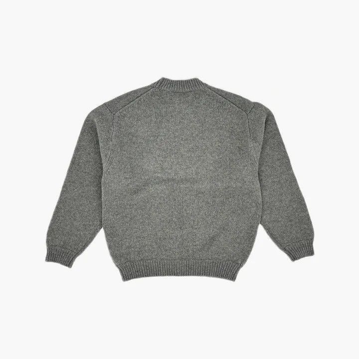 Kenzo KENZO Grey Tiger Logo Sweater for All -2507 Size US L / EU 52-54 / 3 - 3 Thumbnail