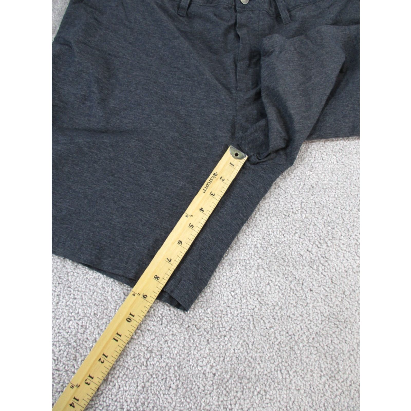 UNTUCKit VINTAGE Untuckit Tech Shorts Mens 38 Gray Performance Chinos Size US 38 / EU 54 - 6 Thumbnail