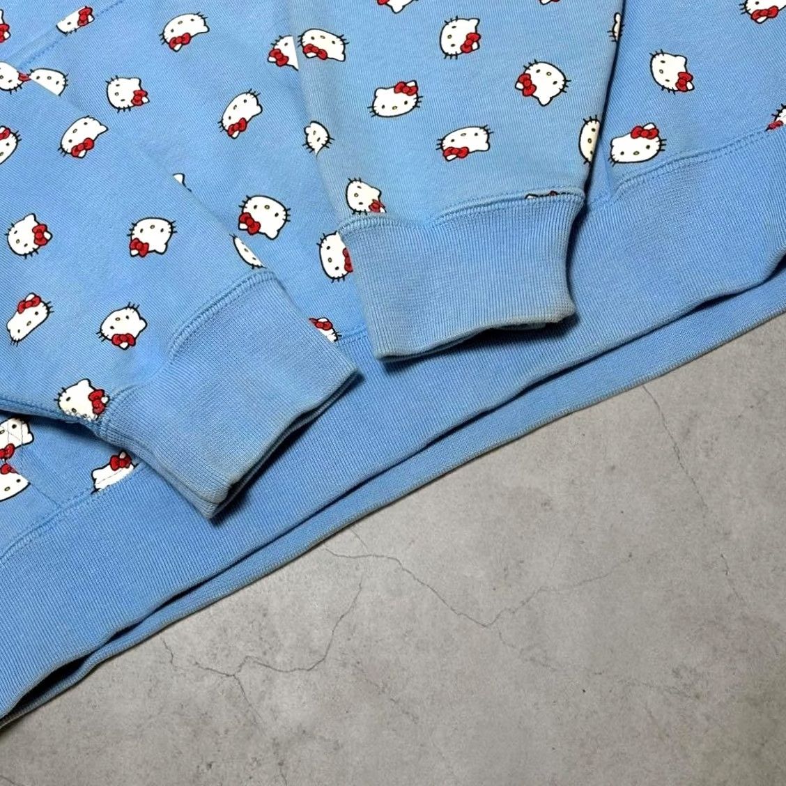 Nike Nike Hello Kitty Hoodie Womens Blue L Size L / US 10 / IT 46 - 6 Thumbnail