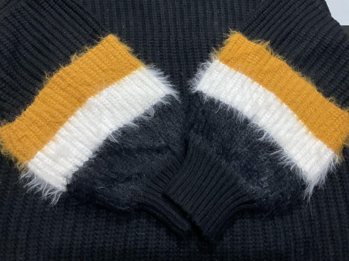 If Six Was Nine × Le Grande Bleu (L.G.B.) 🔥Japanese Archived GRL Knitwear Mock Neck Mohair Lgb Style Size US XL / EU 56 / 4 - 3 Thumbnail