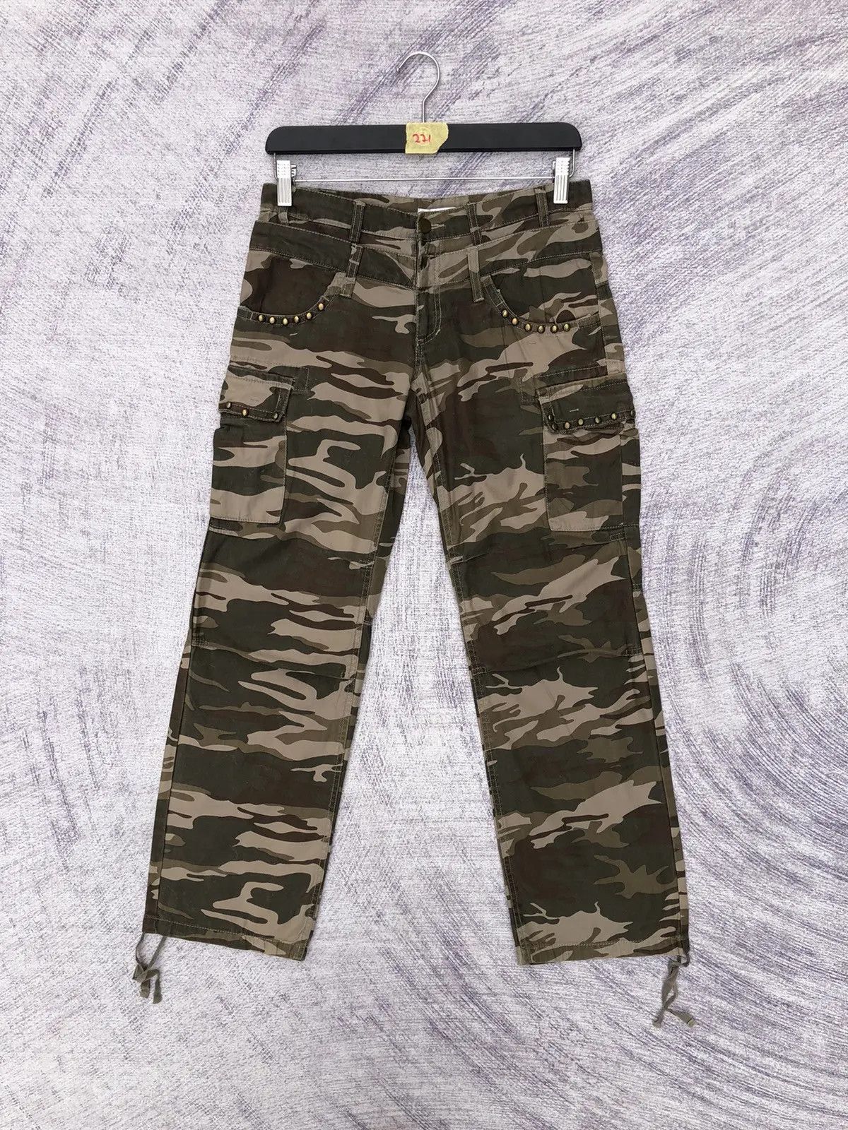 Designer × Japanese Brand Veryrare Military Cargo Multipocket Tactical Pants Size US 29 - 1 Thumbnail