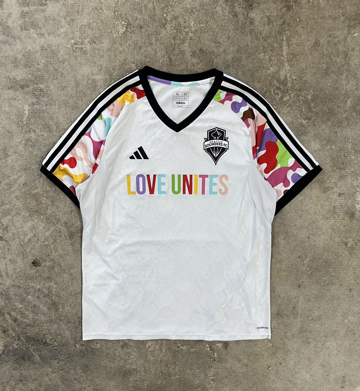 Adidas Adidas 22/23 Seattle Sounders Pre Match Soccer Jersey Kit Size US XL / EU 56 / 4 - 1 Thumbnail