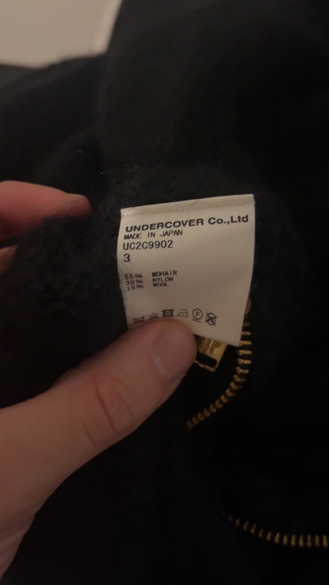 Japanese Brand × Jun Takahashi × Undercover Undercover Jun Takahasi Distressed Sweater Black Size US M / EU 48-50 / 2 - 8 Thumbnail