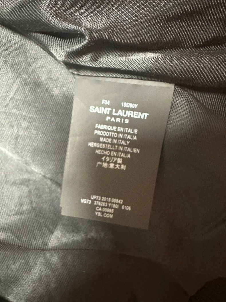 Saint Laurent Paris Saint Laurent Paris Classic Saint Laurent Baseball Jacket Size US S / EU 44-46 / 1 - 6 Thumbnail
