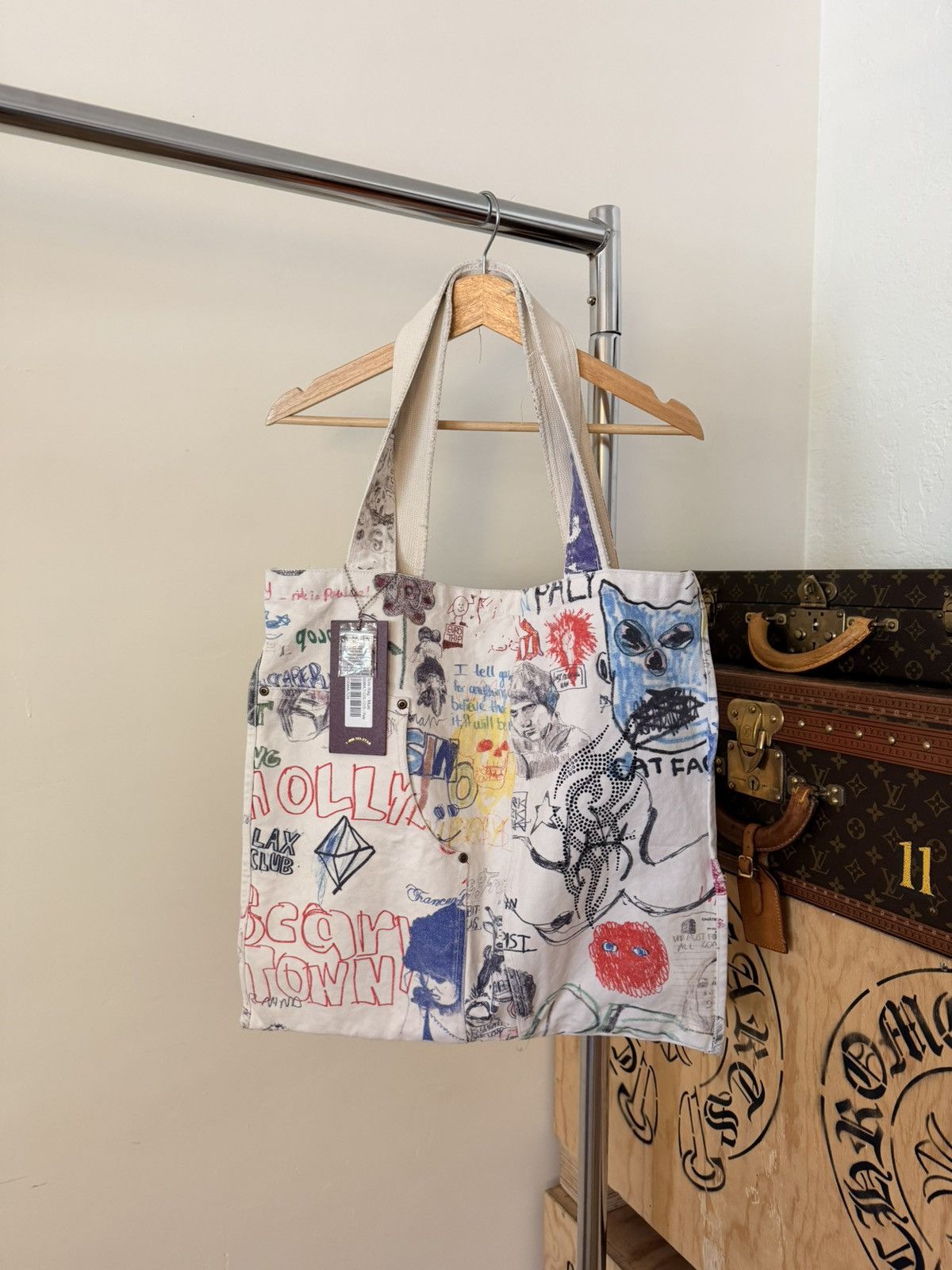 Paly Hollywood PALY Hollywood All In One Tote Bag Drawn Size ONE SIZE - 1 Thumbnail