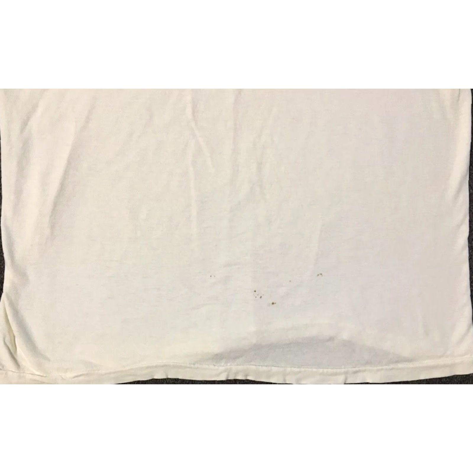 Hanes VINTAGE Hanes 80s 90s Shirt S Grunge Biker Punk Skate Surf Trucker Distressed White Mens Short Sleeve T-Shirt Streetwear 90s Size US S / EU 44-46 / 1 - 4 Thumbnail