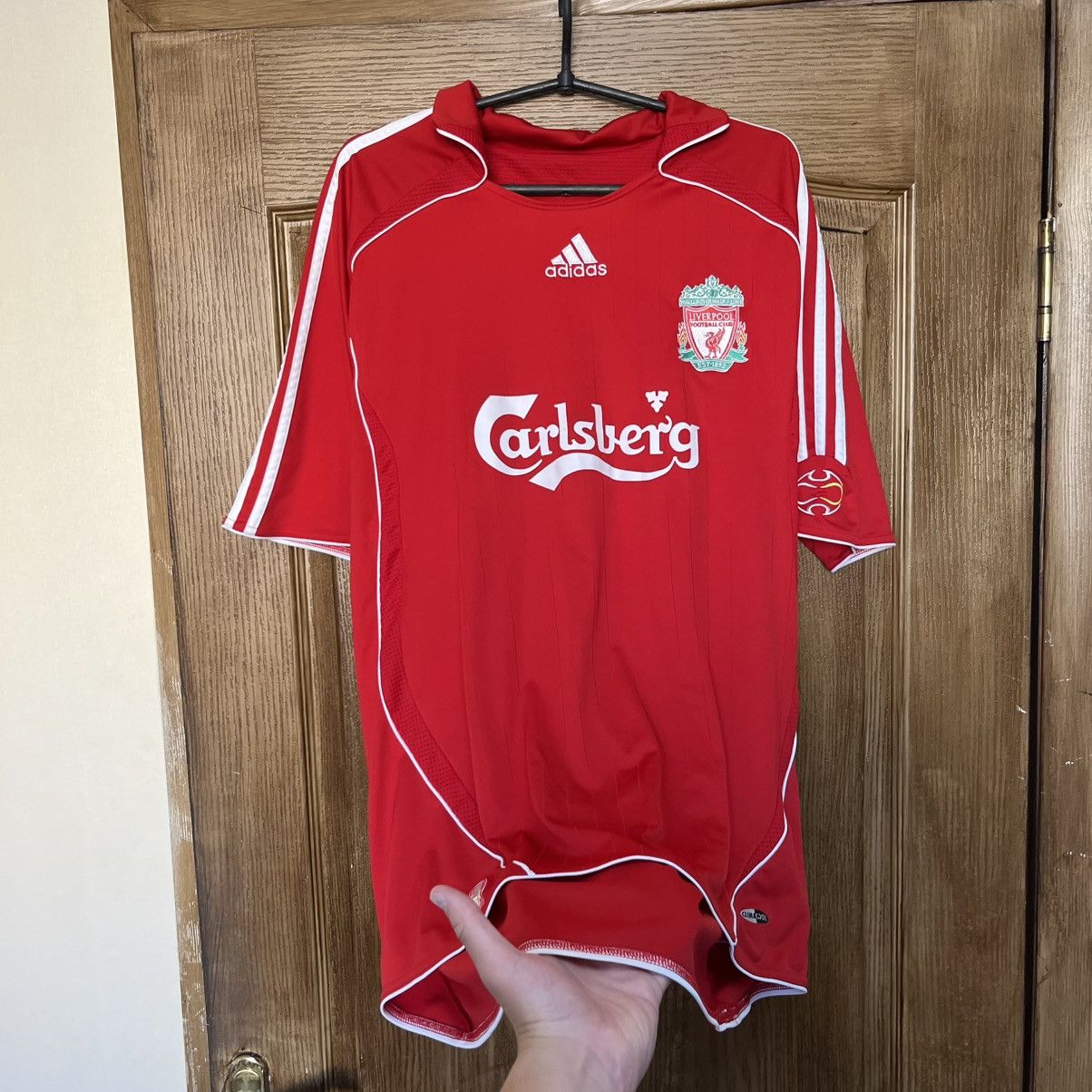 Adidas 2007 Adidas Liverpool Jersey Tshirt Size US L / EU 52-54 / 3 - 2 Thumbnail