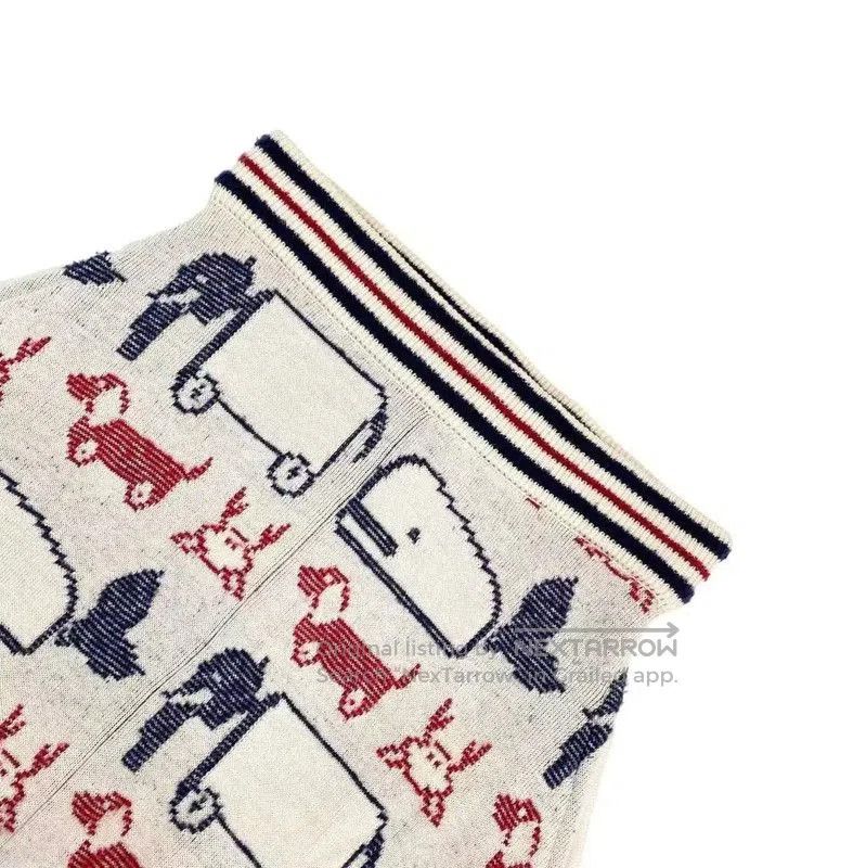 Thom Browne Thom Browne Multi-Color Wool Midi Skirt . Size 28" / US 6 / IT 42 - 3 Thumbnail