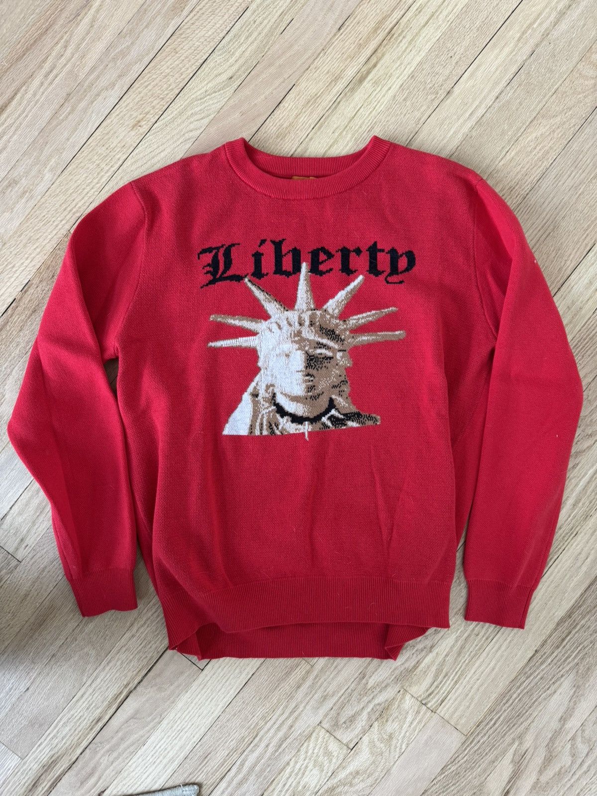 Other Liberty Red Sweater Size US XL / EU 56 / 4 - 1 Thumbnail