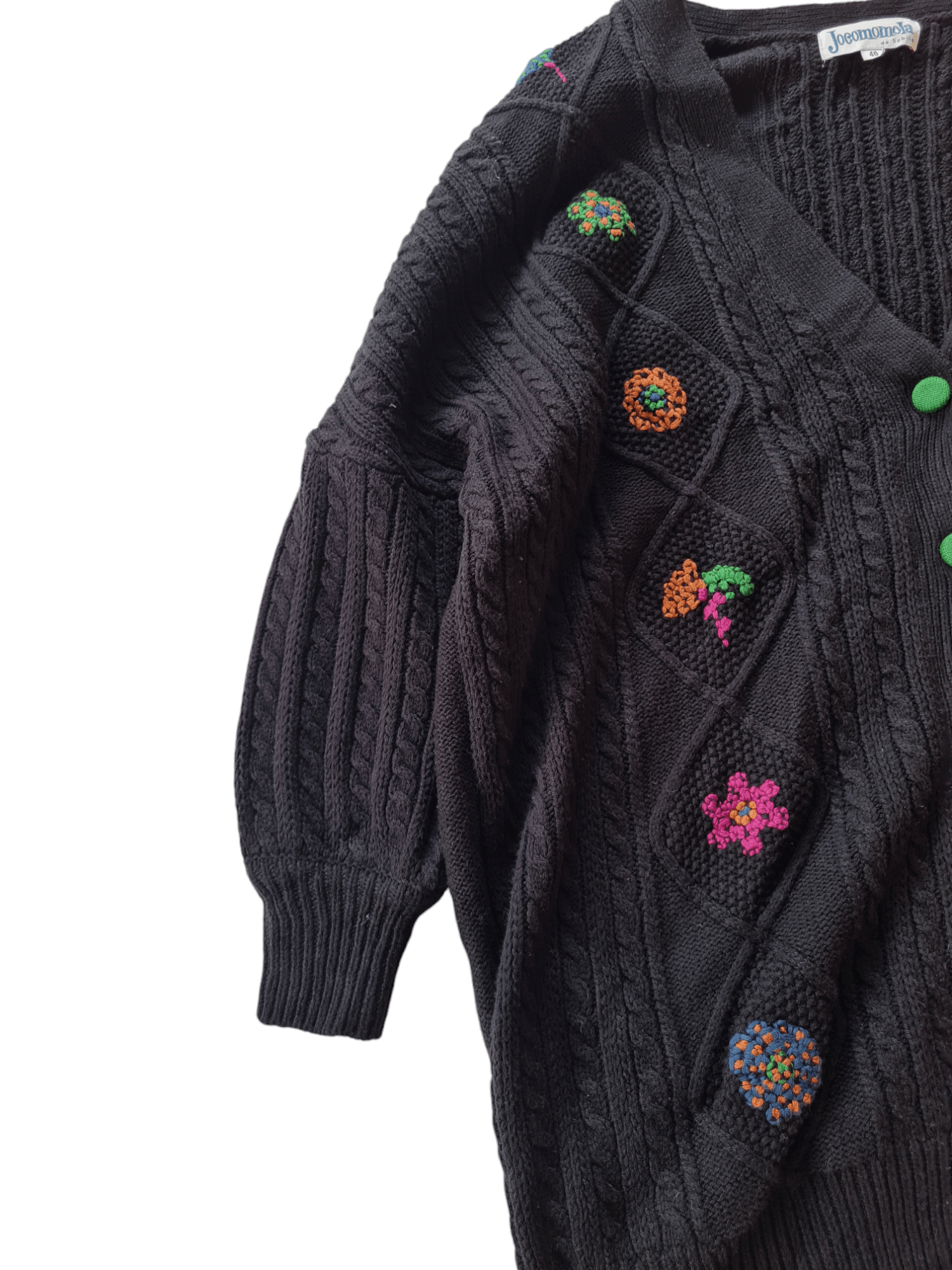 Japanese Brand × Vintage JOCOMOMOLA Vtg Cardigan Knit Size US M / EU 48-50 / 2 - 3 Thumbnail