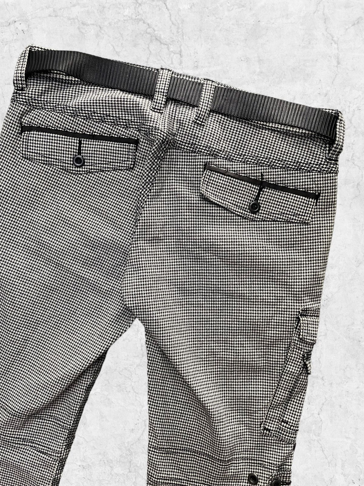 HIDEAWAYS × Japanese Brand × Vintage Hideaways Nicole Bondage Flared Cargo Pants With Belt Size US 32 / EU 48 - 10 Thumbnail