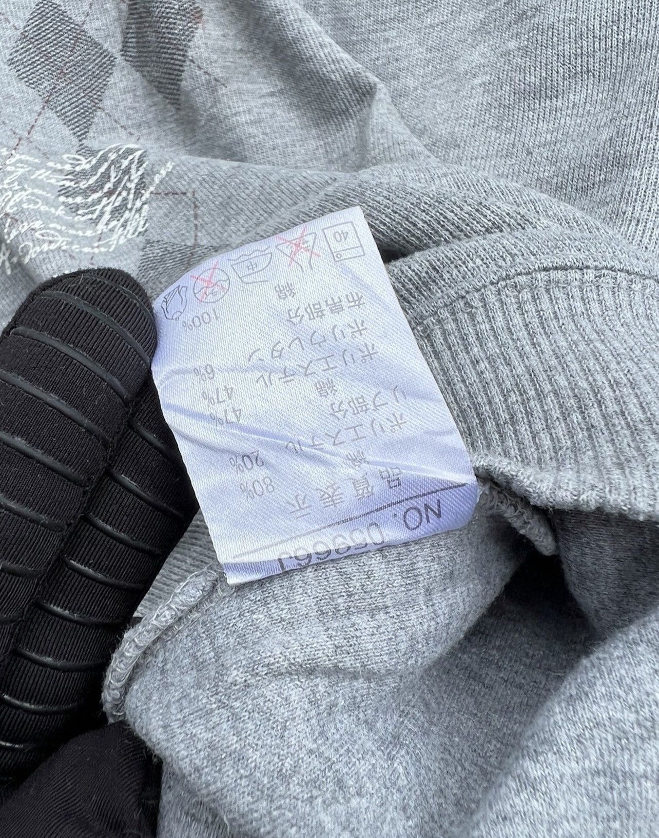 Yohji Yamamoto Steal🔥 Yohji Yamamoto Sacsny Y’saccs Baggy Sweatshirt Size US M / EU 48-50 / 2 - 5 Thumbnail