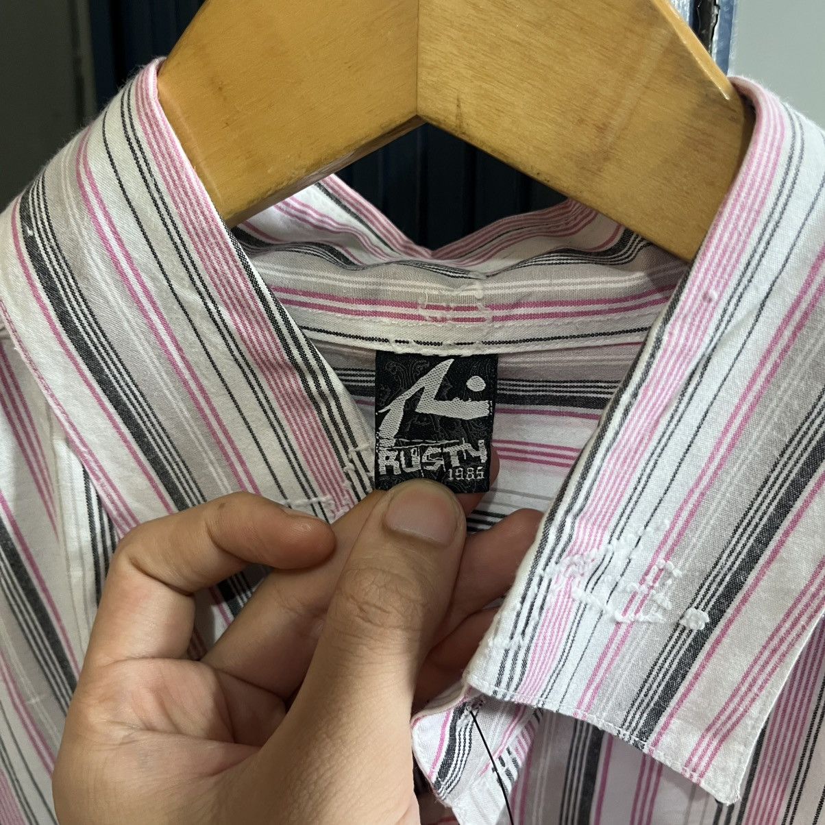 Rusty Vintage Surfing Rusty Button Short Sleeve Size US L / EU 52-54 / 3 - 5 Thumbnail