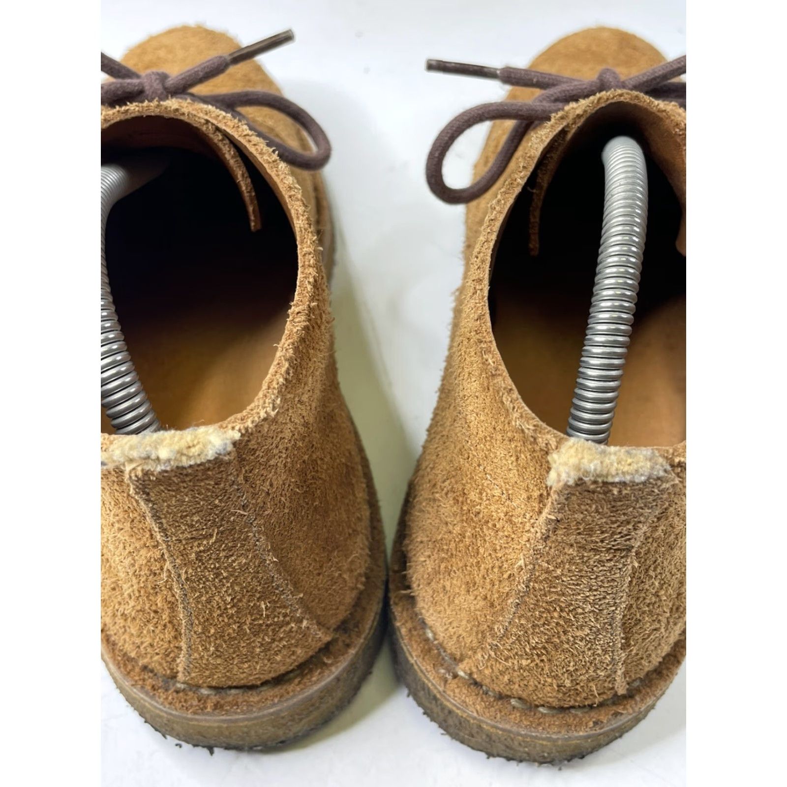 Vintage Astroflex Chukka Boot Mens 8 41 Brown Suede Leather Gum Soles Italy Leather Upper Mid-Moderate Wear Size US 8 / EU 41 - 7 Thumbnail