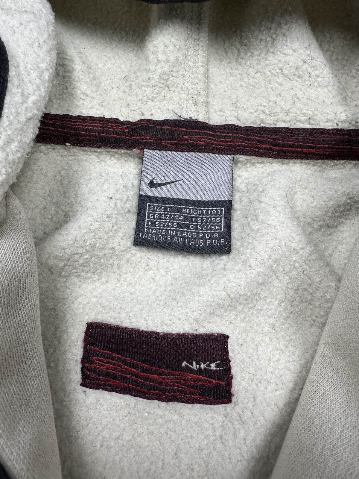 Nike × Vintage True Vintage Zip-hoodie Nike mini logo Size US L / EU 52-54 / 3 - 7 Thumbnail