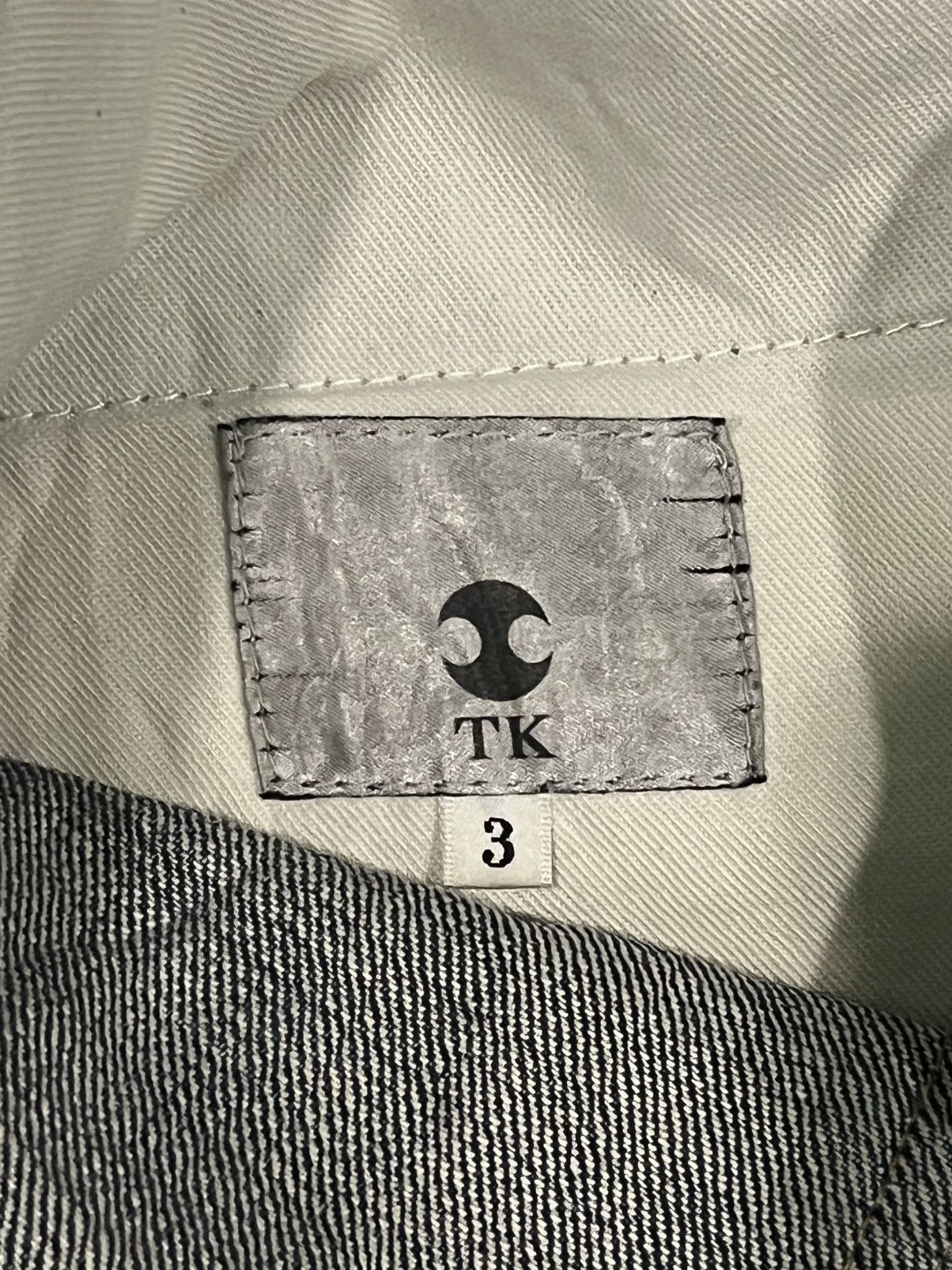 Japanese Brand × Le Grande Bleu (L.G.B.) × Takeo Kikuchi Vintage Takeo Kikuchi Japan Sakura Sukajan Selvedge Jeans Size US 33 - 16 Thumbnail