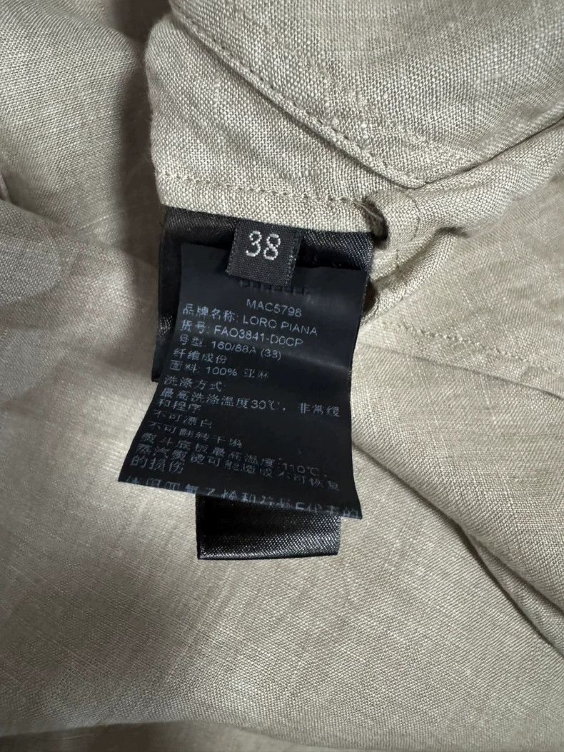 Loro Piana LORO PIANA Flaxen sleeves Size XS / US 0-2 / IT 36-38 - 5 Thumbnail