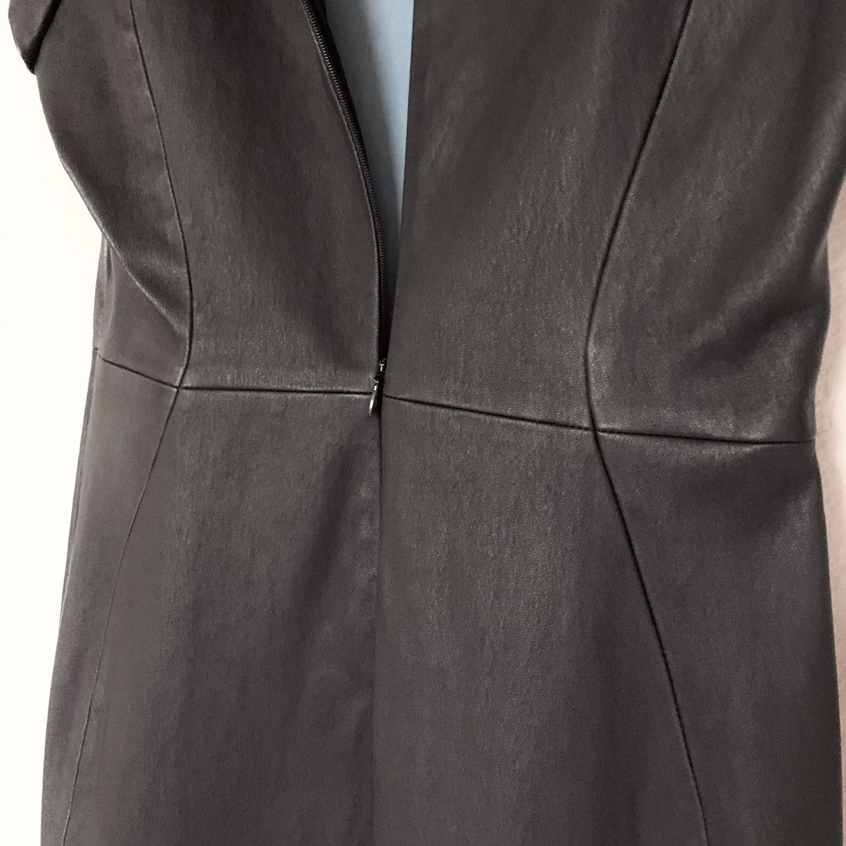 Diane von Furstenberg DVFnAll leather body dress $1100 retail Size M / US 6-8 / IT 42-44 - 8 Thumbnail