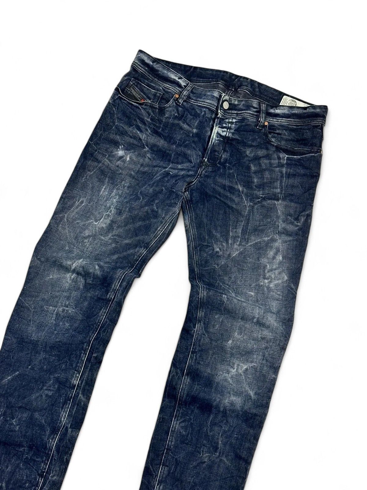 14th Addiction Diesel blue denim pants vintage y2k straight baggy style Size US 34 / EU 50 - 4 Thumbnail