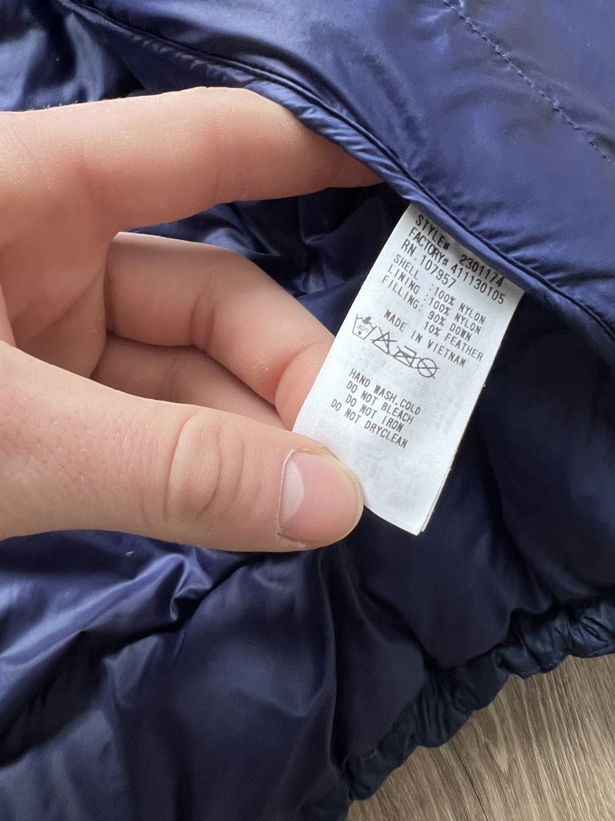 Japanese Brand × Montbell Montbell Fp 800 Puffer Down Jacket Size US M / EU 48-50 / 2 - 8 Thumbnail