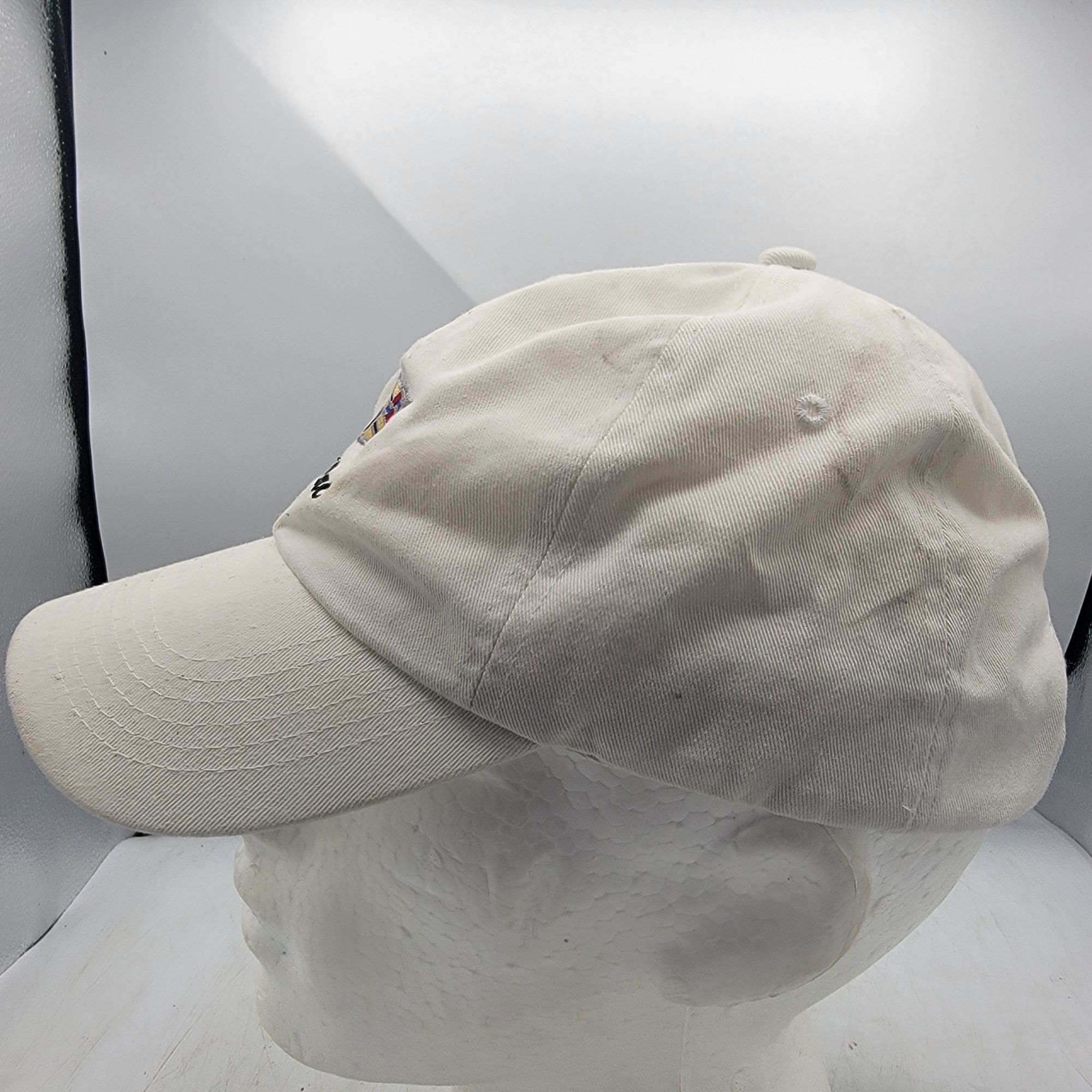 Other Cadillac Logo Cap By Quake City Caps White Hat Cap Adults Ca Size ONE SIZE - 2 Thumbnail