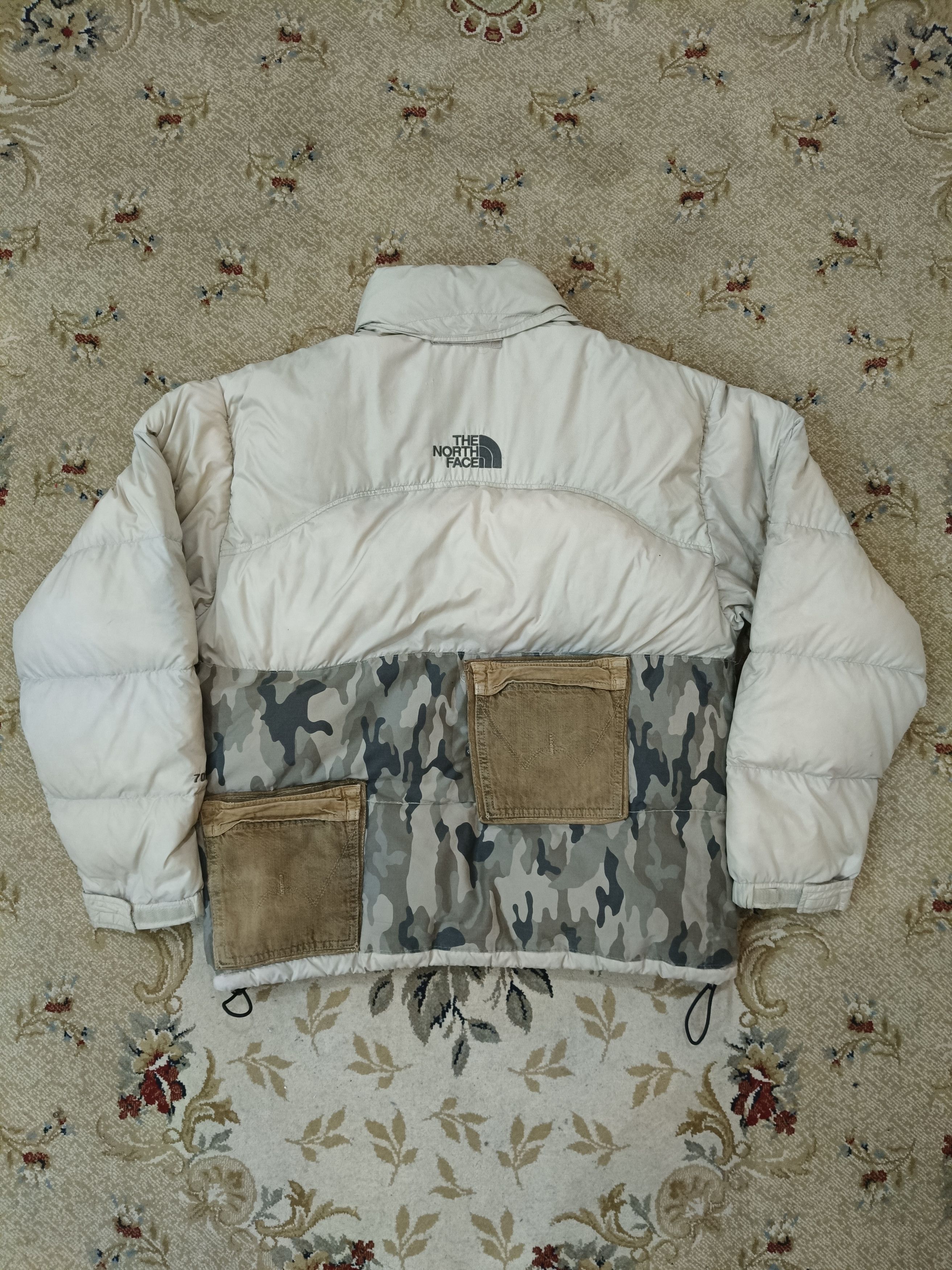 The North Face × Vintage Vintage TNF Puffer 700 Custom Back Pocket Size US L / EU 52-54 / 3 - 4 Thumbnail