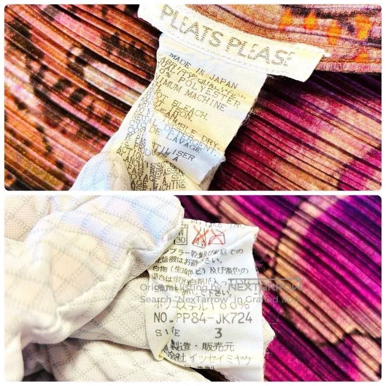 Issey Miyake Issey Miyake Vintage Peony Print Top Size L / US 10 / IT 46 - 8 Thumbnail