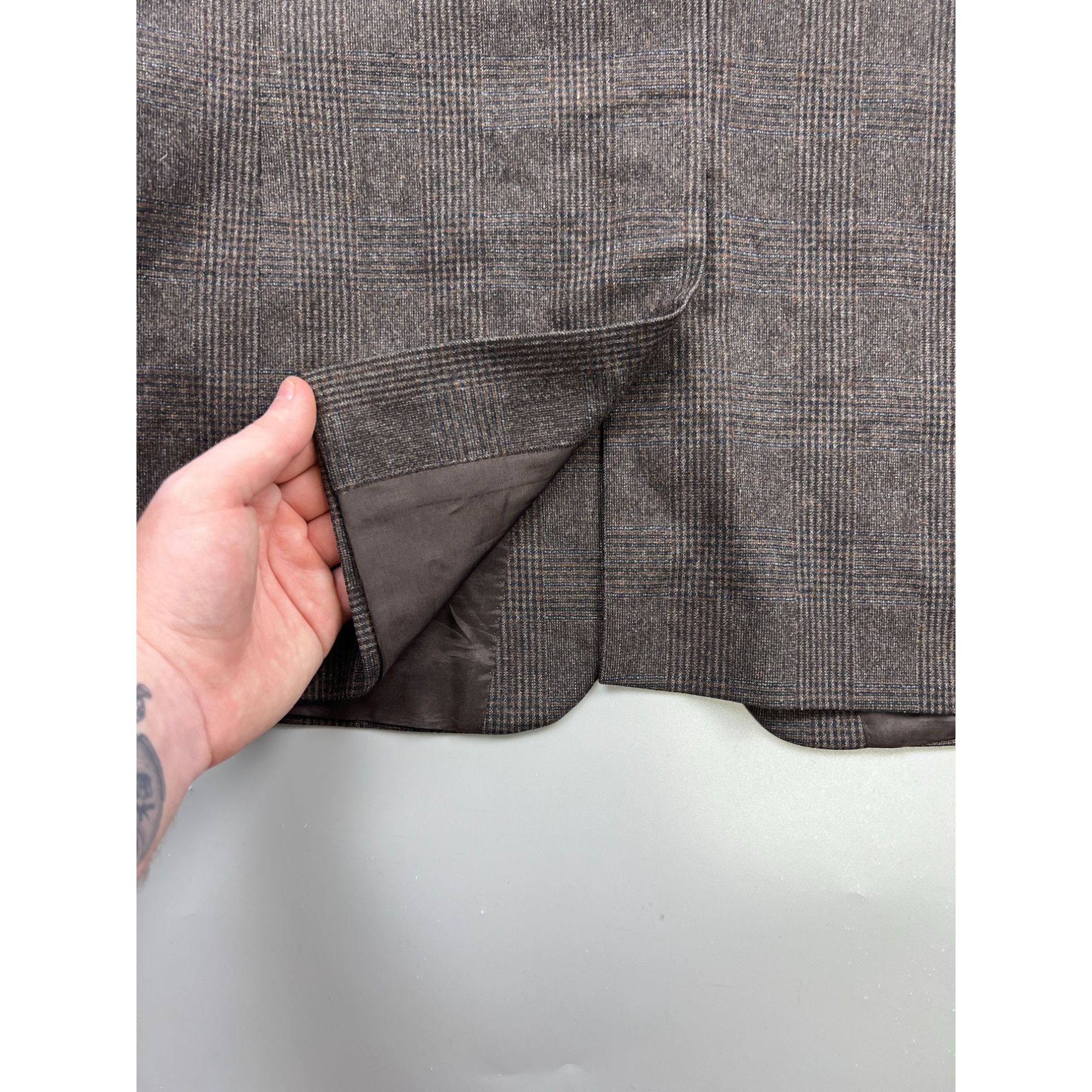 Hugo Boss Hugo Boss Maxwell Wool Blend Tartan Blazer (Y0785) Size 38R - 11 Thumbnail