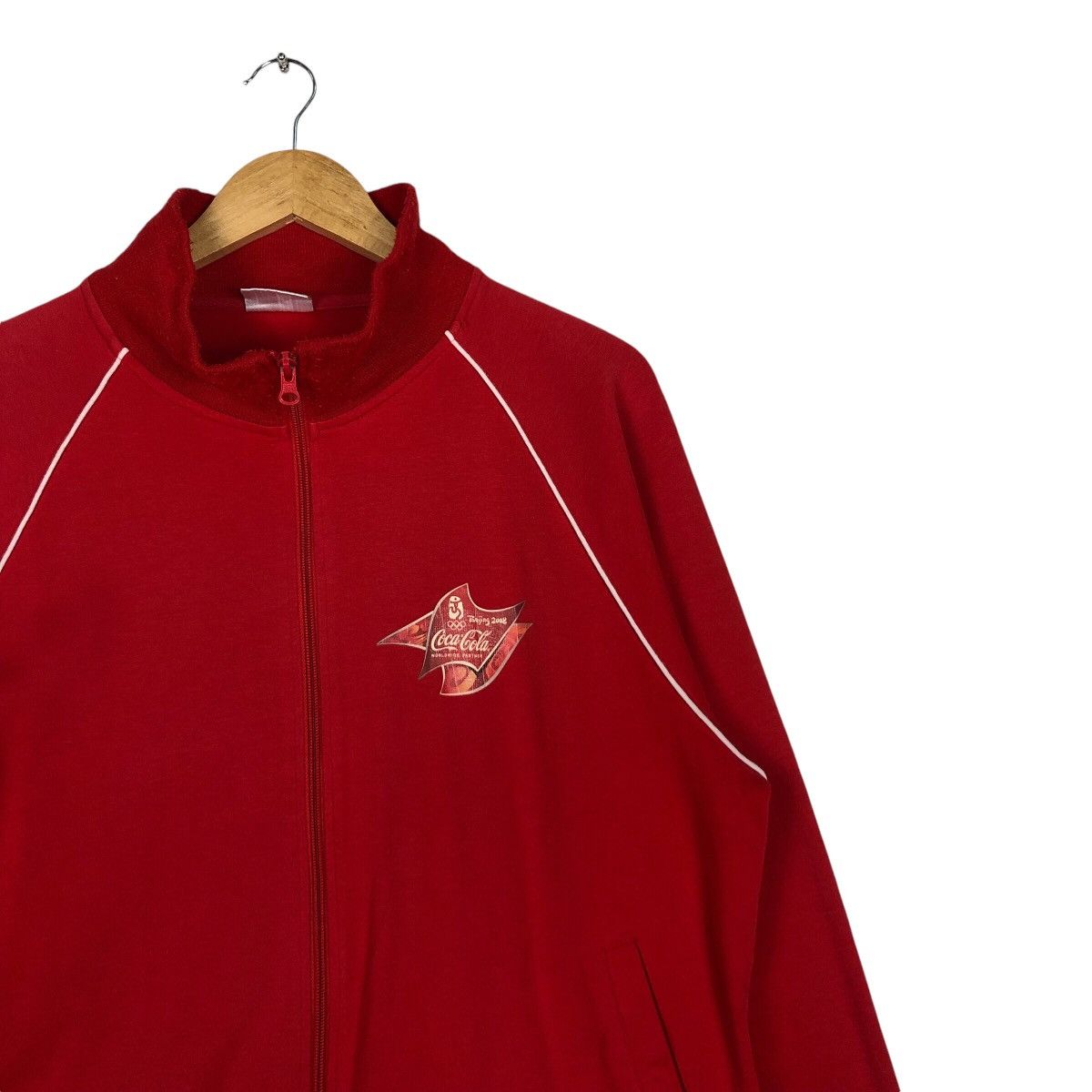 Coca Cola × Japanese Brand × Vintage Vintage Coca Cola Sweater Jacket 90s Rare Streetwear Size US M / EU 48-50 / 2 - 5 Thumbnail