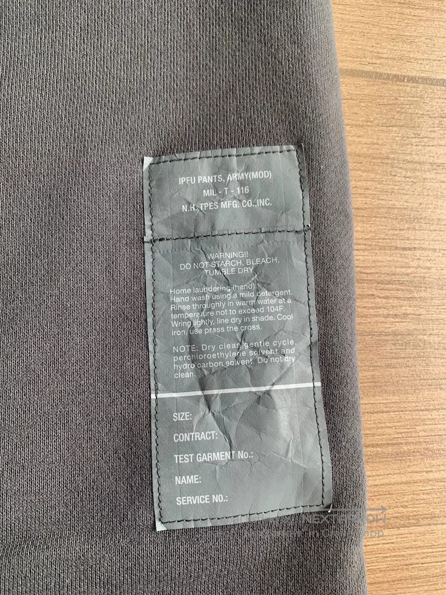 N.Hoolywood N.HOOLYWOOD Military Knit Training Pants. Size US 40 / EU 56 - 3 Thumbnail