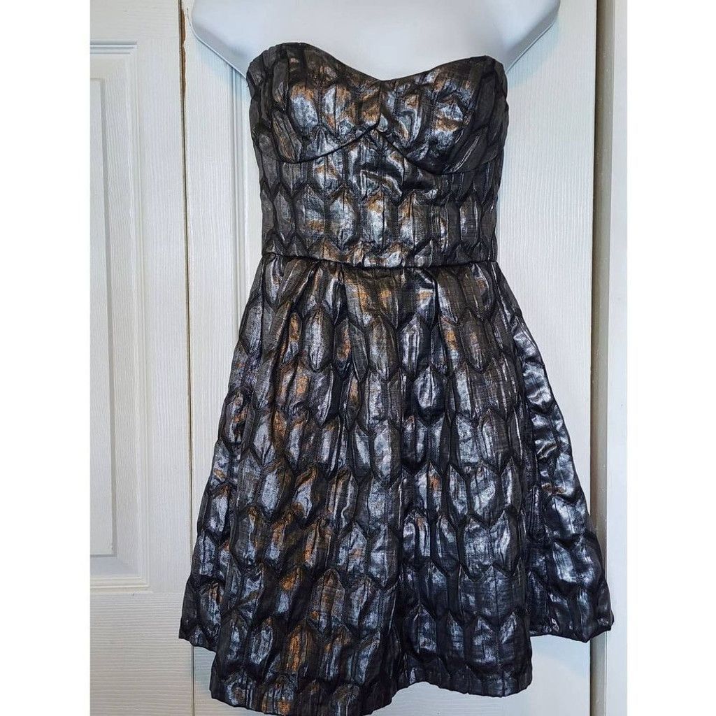 MINKPINK MinkPink Metalic Dress Size XS / US 0-2 / IT 36-38 - 1 Thumbnail