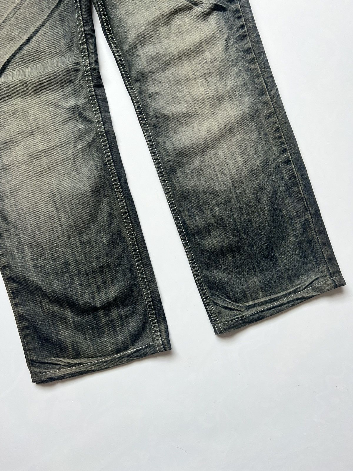 Japanese Brand Bedlamife Clan Mud Wash Japanese Bondage Denim Size US 32 / EU 48 - 8 Thumbnail