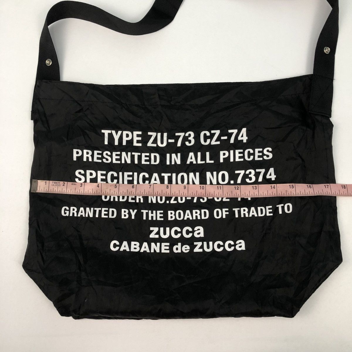 CABANE de ZUCCa CABANE DE ZUCCA NYLON SLING TOTE BAG Size ONE SIZE - 7 Thumbnail