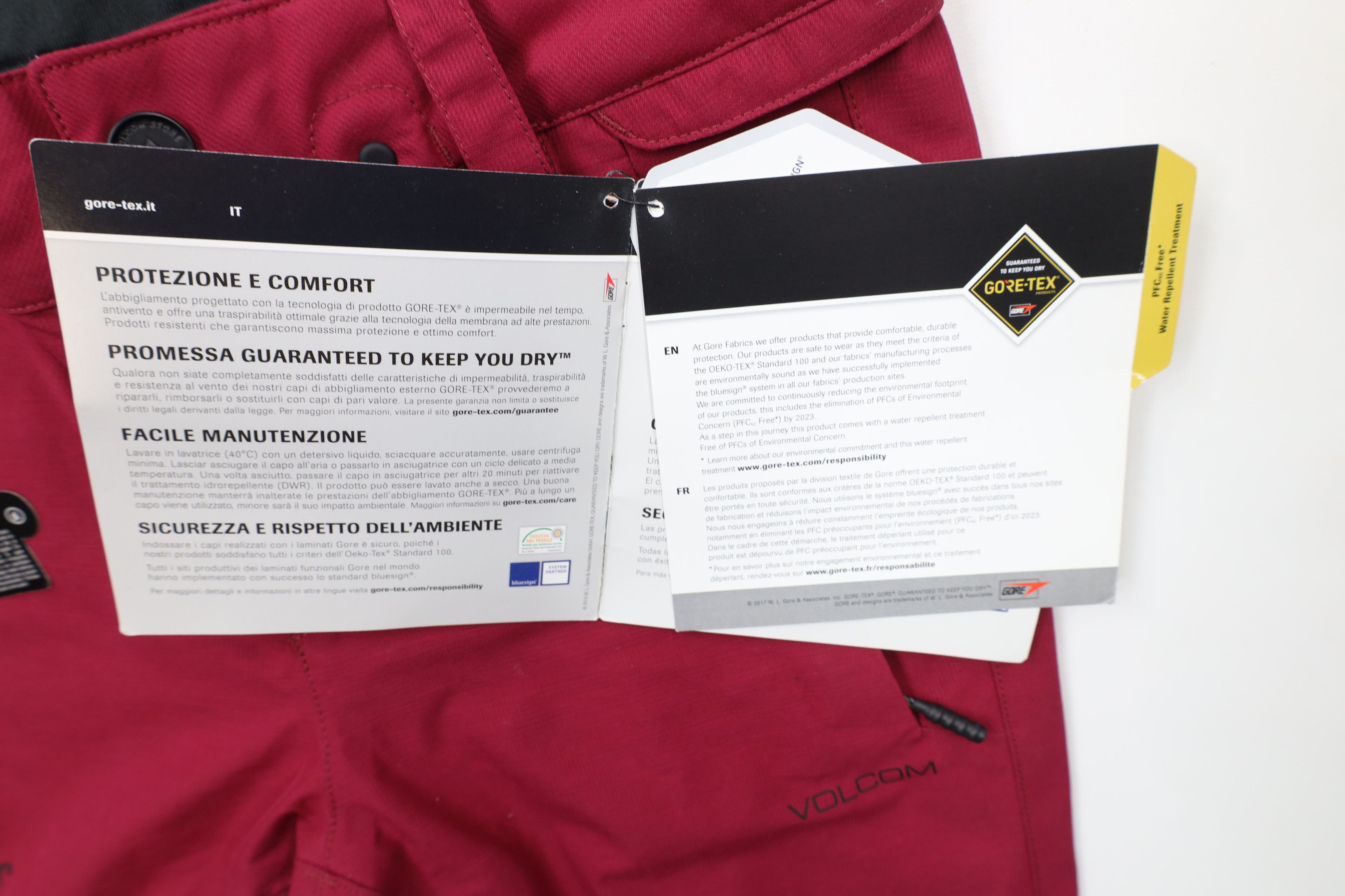 Vintage × Volcom New Volcom Snowboarding Waterproof Goretex Snow Pants Purple Size 28" / US 6 / IT 42 - 9 Thumbnail