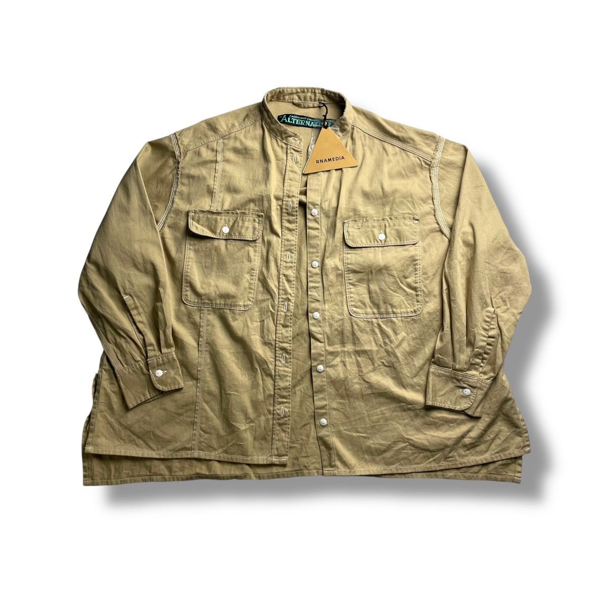 Beauty Beast 🇯🇵 RNA ALTERNATIVE BUTTON UP OVERSIZED WORKSHIRT Size US M / EU 48-50 / 2 - 2 Thumbnail