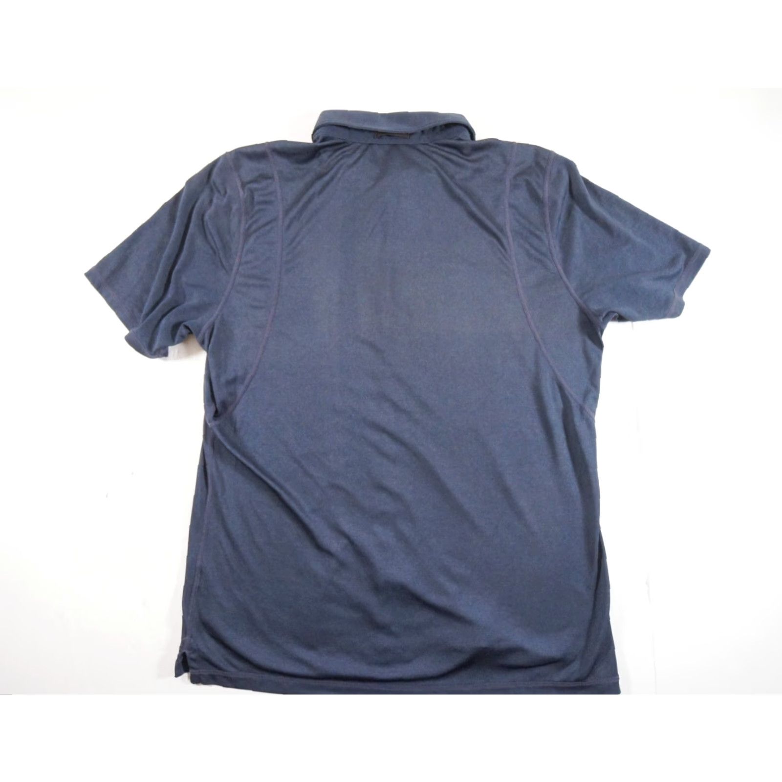 Vintage Qor Men's Polo Shirt Blue Short Sleeve 1/4 Zip Collared Regular Large Size US L / EU 52-54 / 3 - 6 Thumbnail