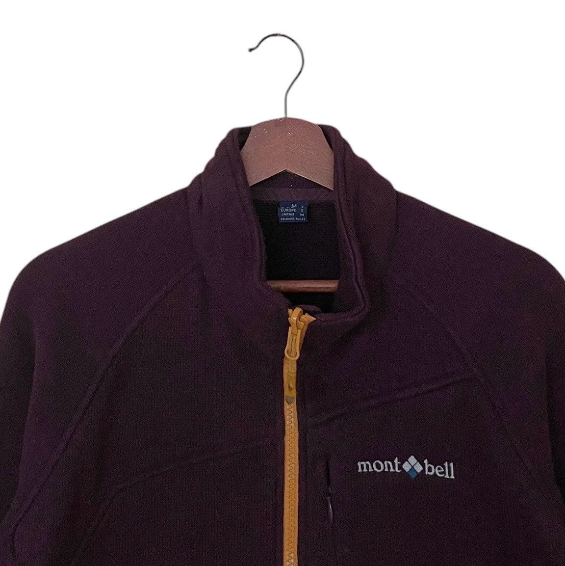 Montbell Vintage Brand Mont Bell Fleece Jacket 1990s Size US M / EU 48-50 / 2 - 7 Thumbnail