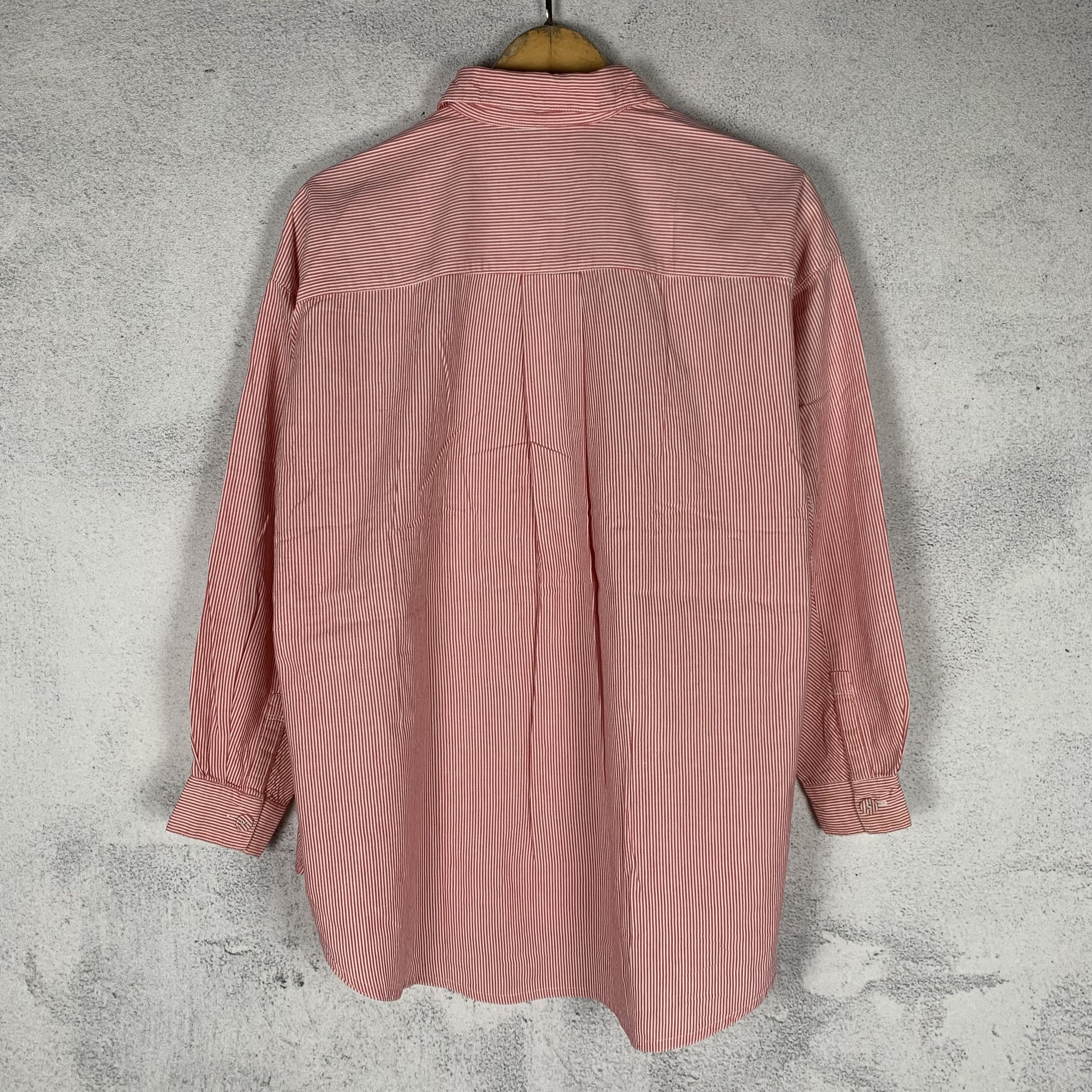 Issey Miyake Vintage Issey Miyake Striped Shirt Size US M / EU 48-50 / 2 - 2 Thumbnail
