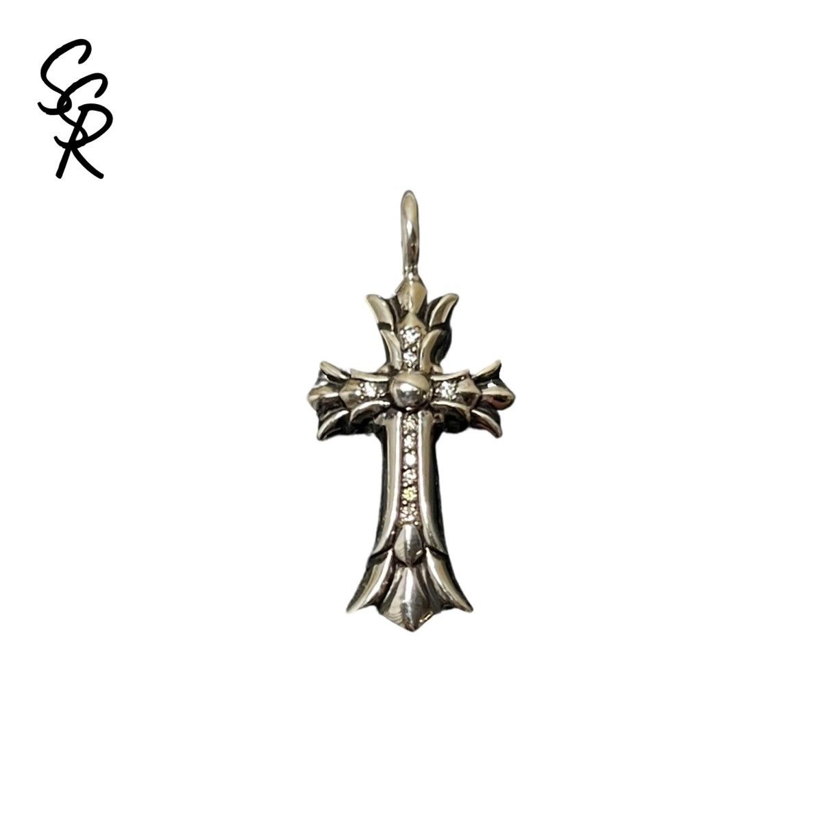 Chrome Hearts Chrome Hearts Double Diamond Cross Pendant Grailed