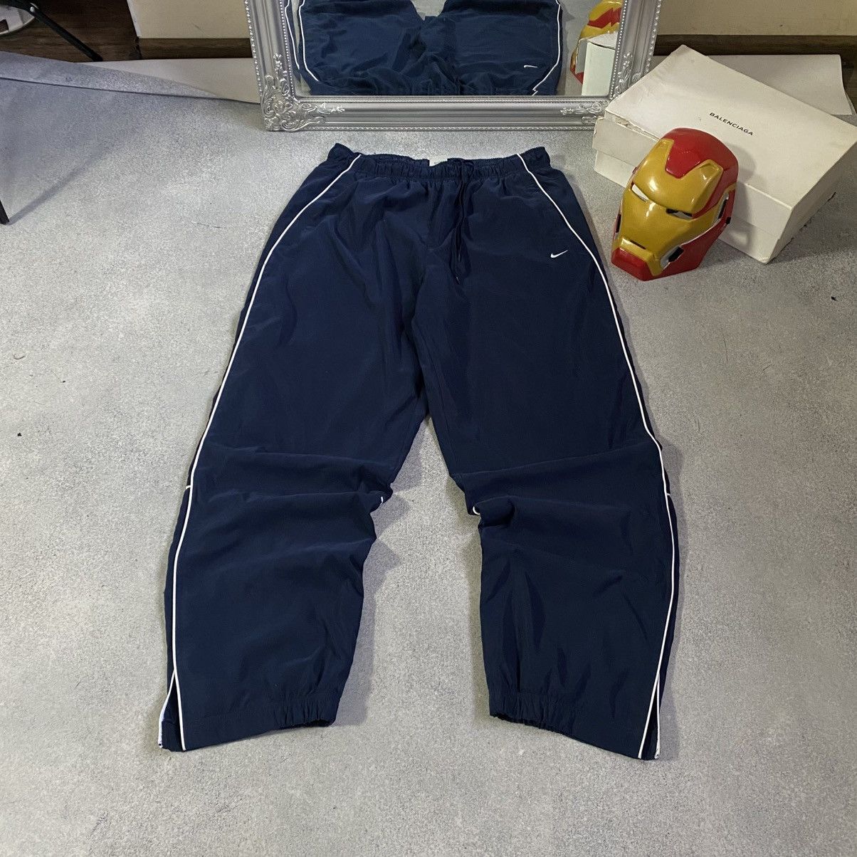 Nike VINTAGE NIKE TRACK SUIT NYLON USA JACKET AND PANTS Size US 36 / EU 52 - 17 Thumbnail