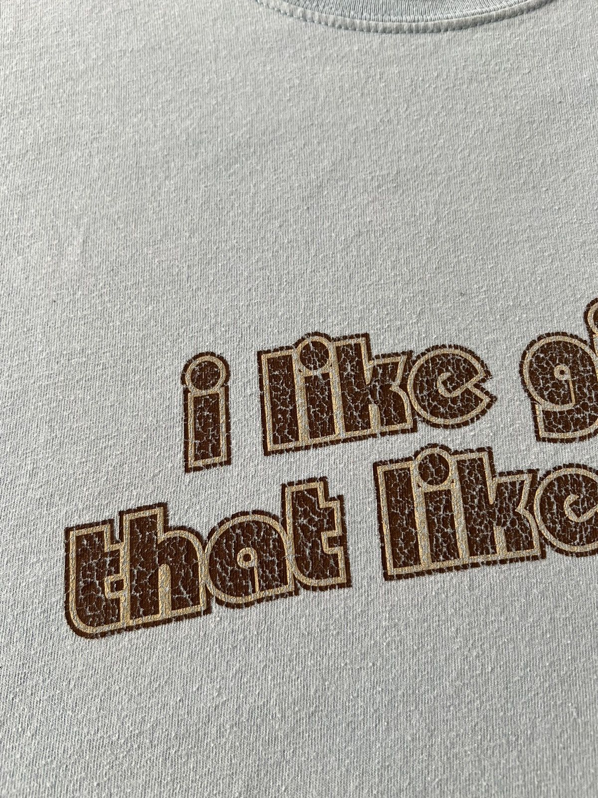 Vintage Vintage 2000s I Like Girls That Like Girls Funny T-shirt Size US XL / EU 56 / 4 - 4 Thumbnail
