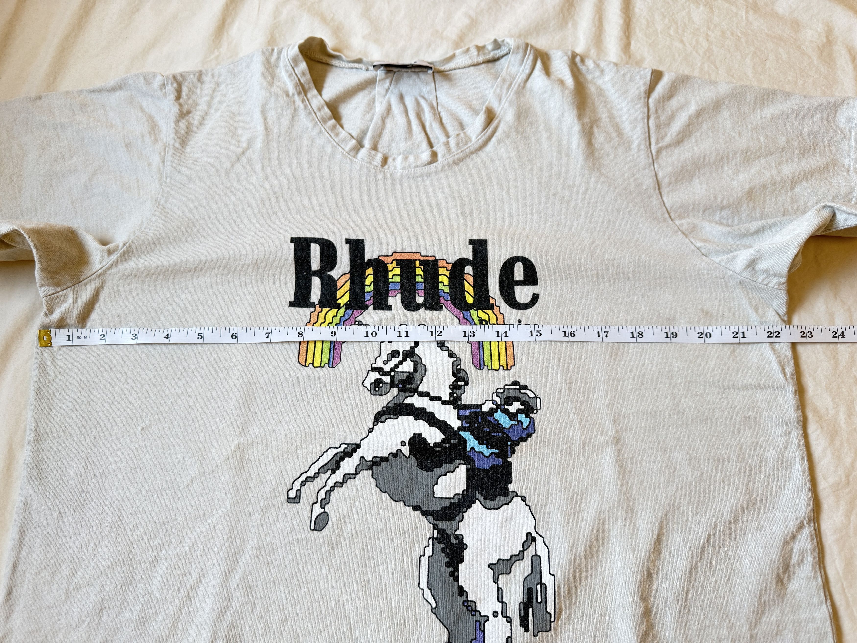 Rhude Rhude unicorn logo tee - Men's S Size US S / EU 44-46 / 1 - 4 Thumbnail