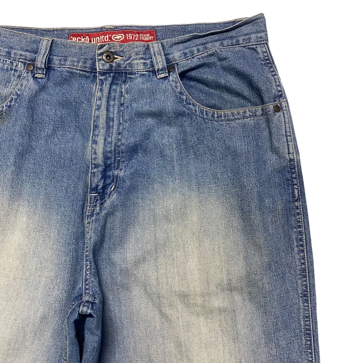 Ecko Unltd. Vintage Ecko Unltd Denim Carpenter Baggy Pants Size US 34 / EU 50 - 5 Thumbnail